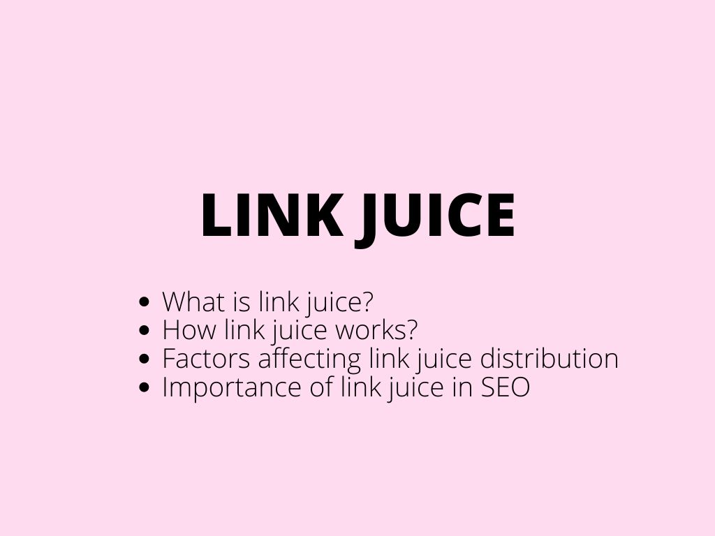 Link juice